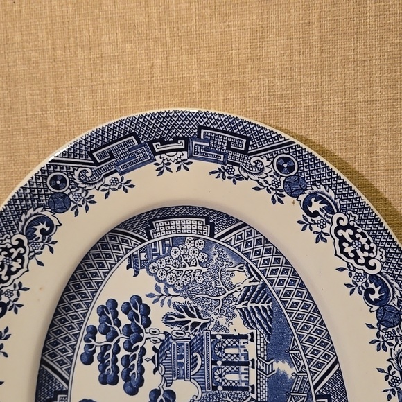 Blue Willow Platter - Picture 4 of 12
